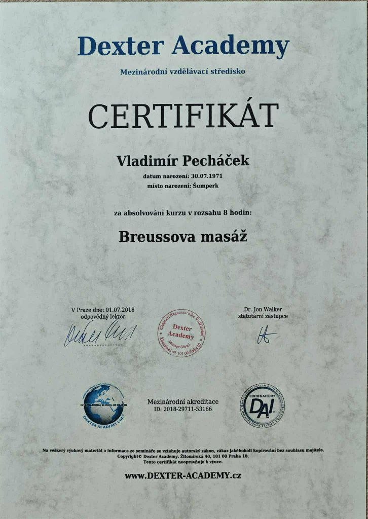 Certifikát 4